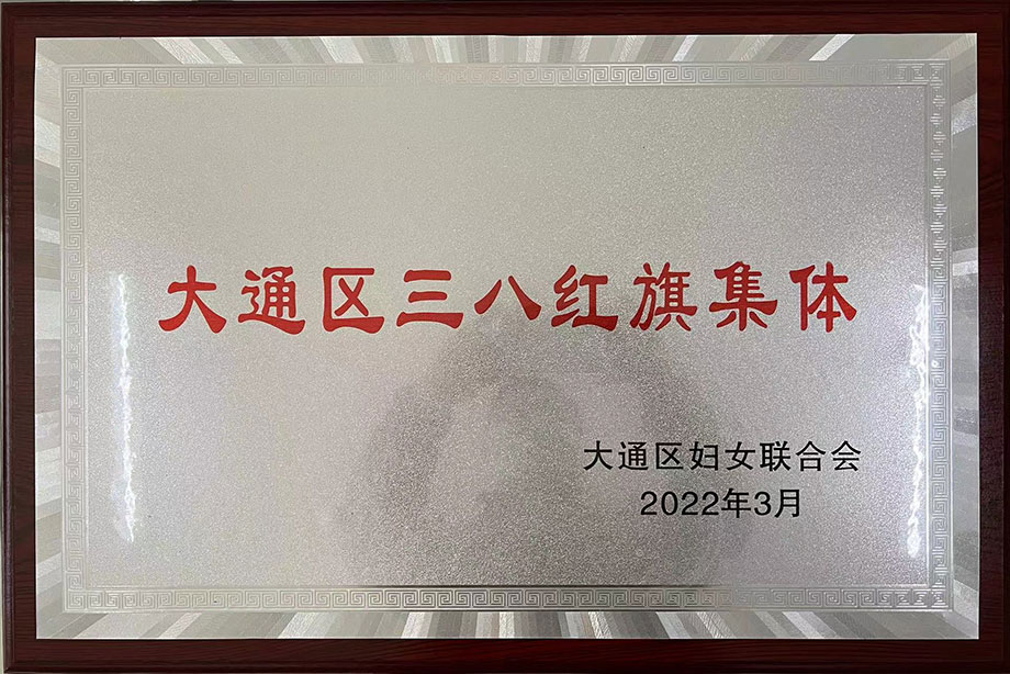 康寶藥業(yè)榮獲大通區三八紅旗集體稱(chēng)號